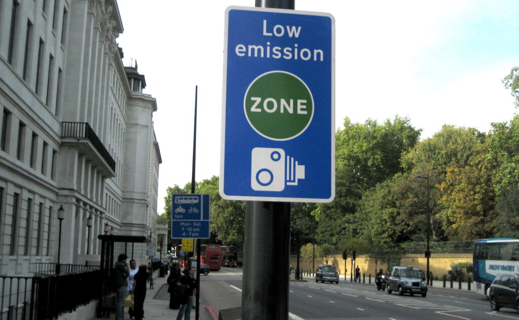 lez kelio zenklas low emission zone