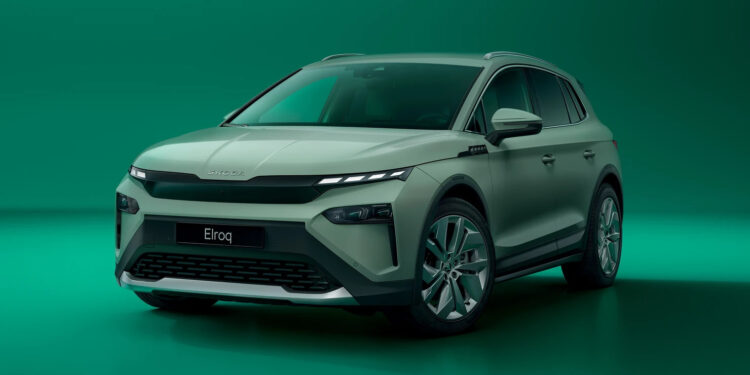 skoda elroq elektromobilis
