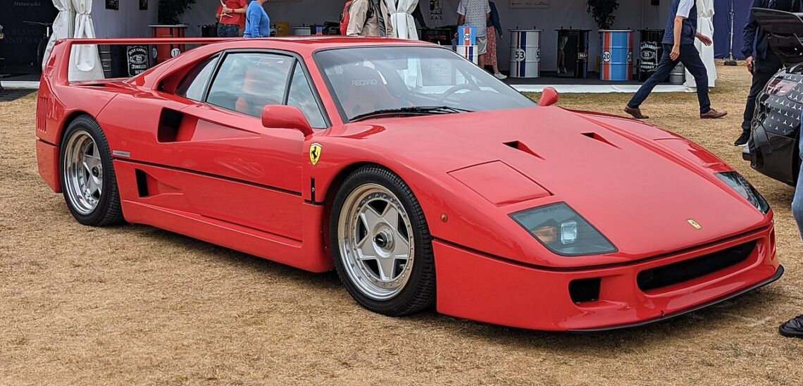 Ferrari F40 5-Spoke „Wikipedia” Nuotrauka