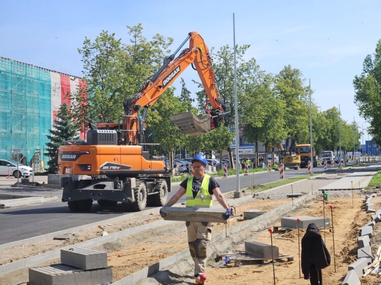 Klaipėdoje keičiasi Paryžiaus Komunos gatvė darbai baigsis anksčiau
