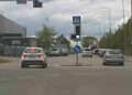 Šokiruojantys BMW X1 manevrai du pažeidimai iš eilės