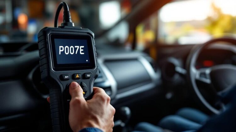 P007E aušinimo oro temperatūros jutiklio grandinės gedimas