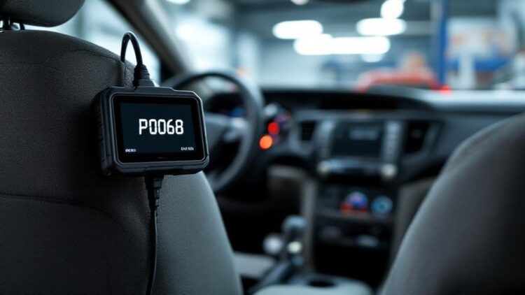 P0068 žemėlapio maf vožtuvo padėties koreliacija
