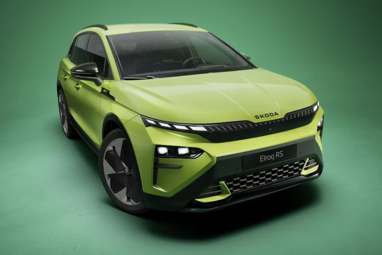 skoda elroq rs elektromobilis