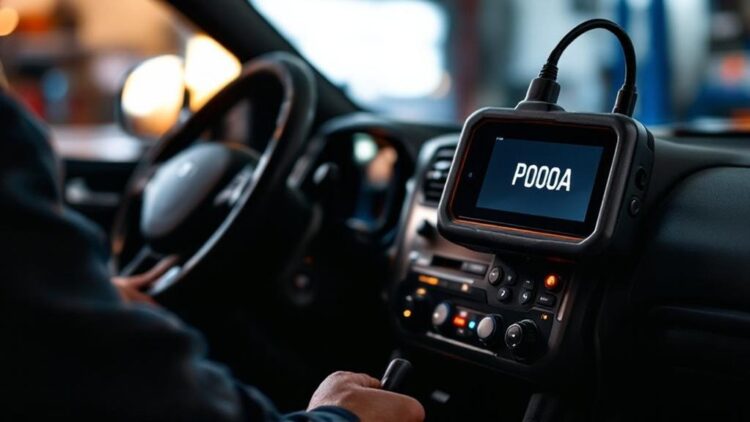 P000A lėta paskirstymo veleno padėties reakcija