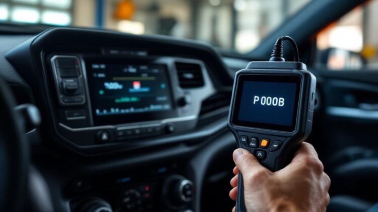 P000B slow driveshaft position response bank