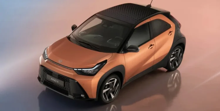toyota aygo x is priekio sono virsaus