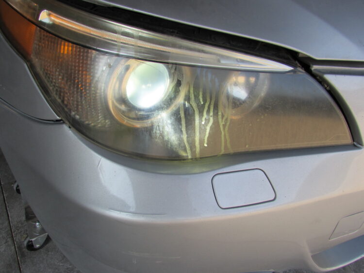bmw e60 priekinis zibintas
