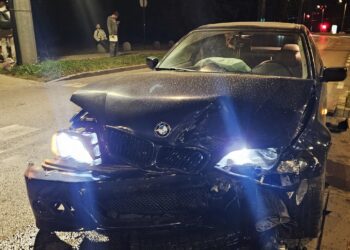 Naktinė avarija Vilniuje Saulėtekio alejoje bmw honda 3