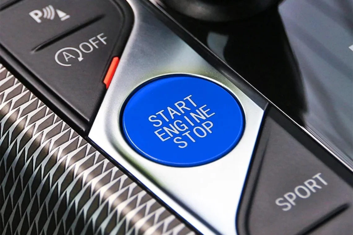 Kas nutinka, jei važiuodamas paspausite automobilio „Start" mygtuką? 1 bmw g serija start stop mygtukas konsole mygtukai