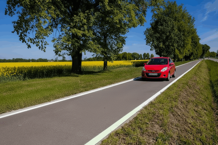 automobilis vaziuoja dviraciu taku bauda baudos