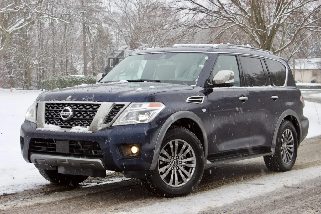 5 japoniški automobiliai, kurie 2025 m. labiausiai nuvertėja 4 Nissan Armada 2018