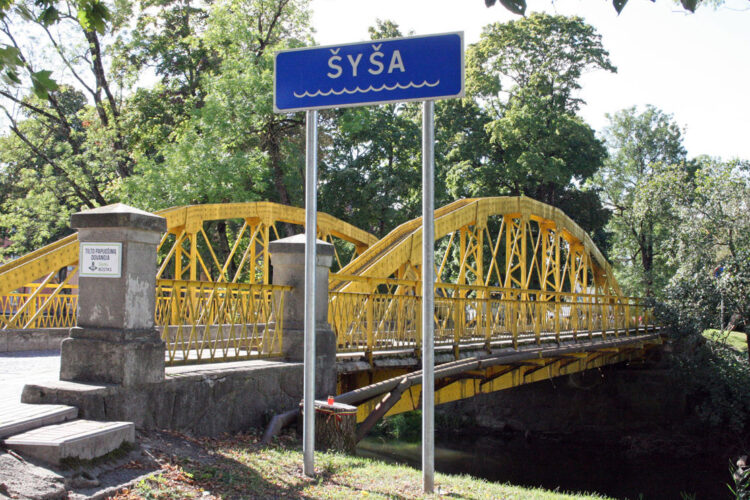 tiltas per Šyšą Šilutėje