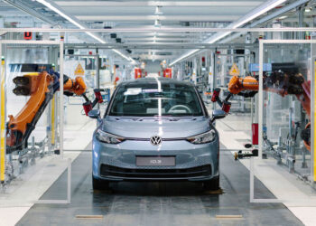 volkswagen gamykla volkswagen id.3