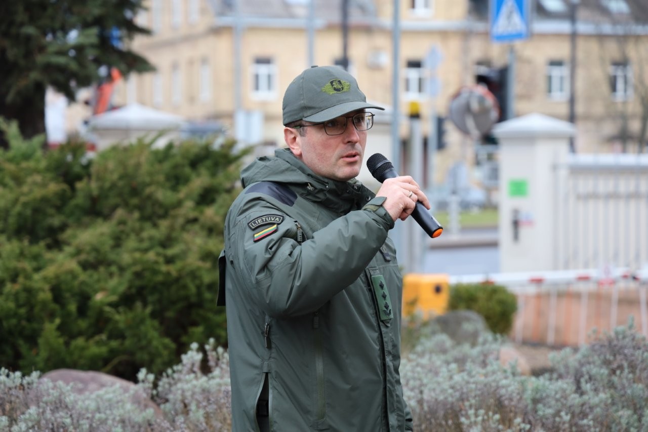 VSAT automobilių perdavimo ceremonija Vilniuje