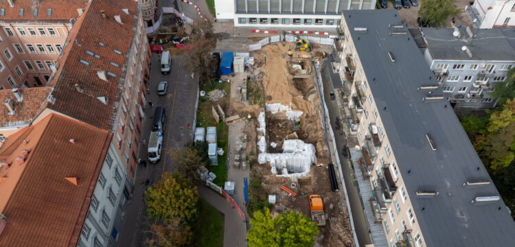 Vilniaus senamiestyje – nauji ribojimai: viena gatvė tampa akligatviu 1 vokieciu gatve remontas eismo ribojimai