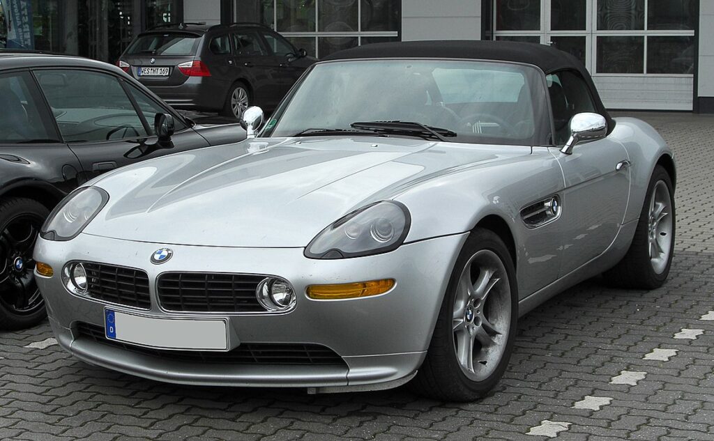 BMW Z8 V8 rodsteris prabangos klasėje