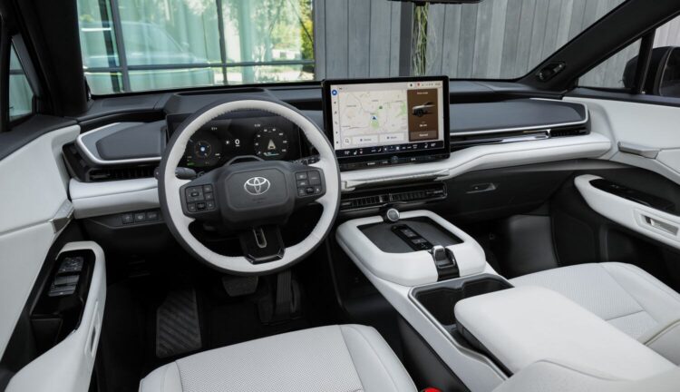 Toyota Highlander 2026 interjeras salonas 1
