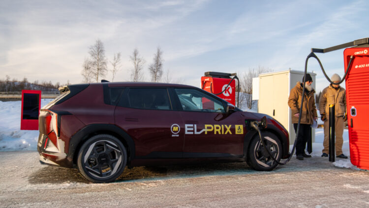 kia ev4 nuvaziuojamas atstumas ziema elprix