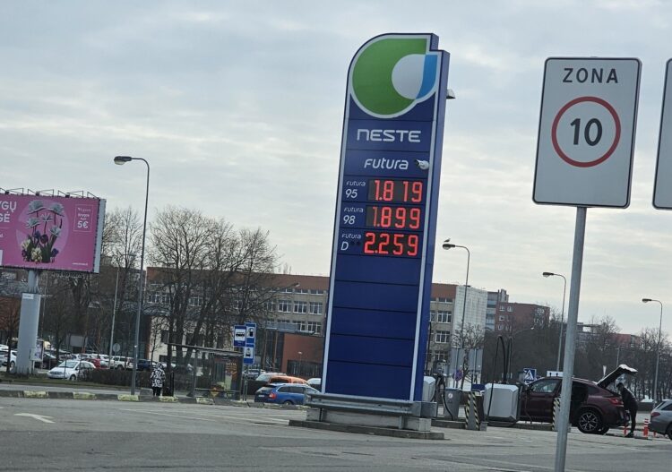 Neste kuro kainos Klaipedoje 1