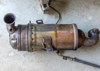 dyzelinio automobilio dpf filtras