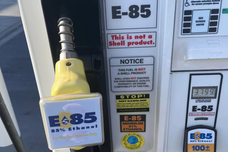 e85 benzinas degalineje