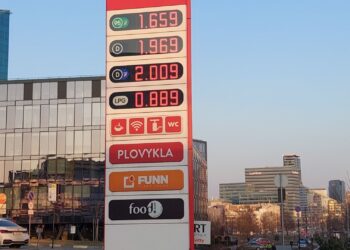 viada kuro kainos benzinas dyzelinas dujos