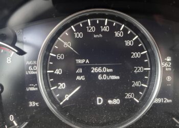 80 kmh greitis ant spidometro