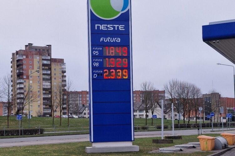 Neste kuro kainos Klaipedoje 2