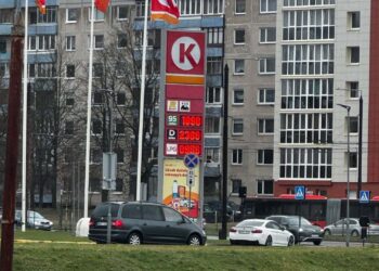circle k kuro kainos vilniuje laisves prospekte