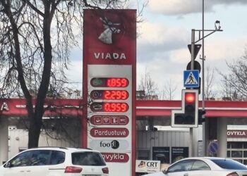 kuro kainos viade degalineje dariaus ir gireno gatveje vilniuje