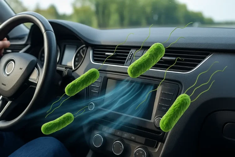 legionella bakterija automobilio oro kondicionierius
