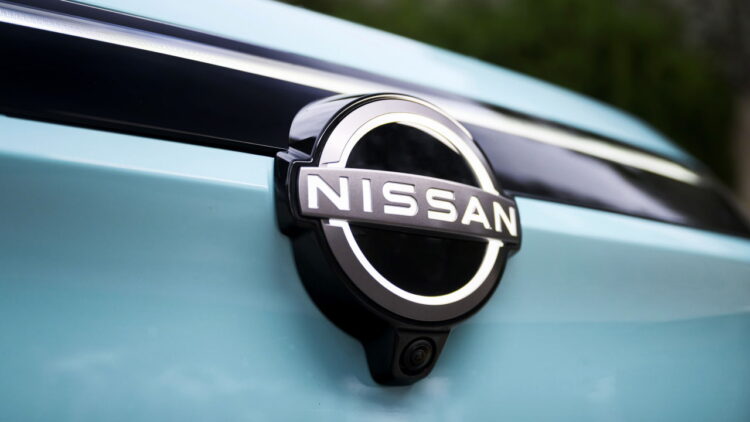nissan leaf logotipas
