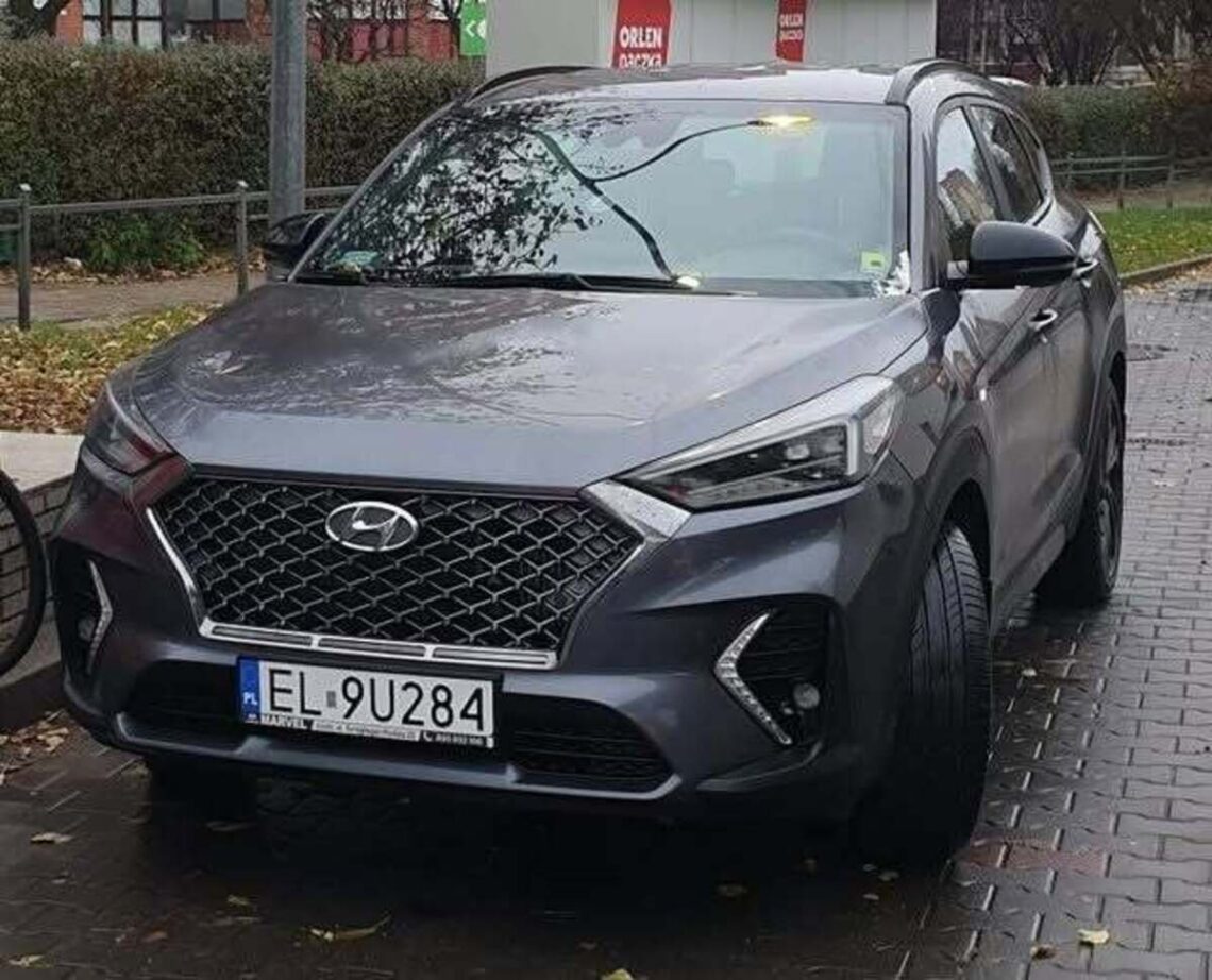 Lodzėje pavogtas Hyundai Tucson N Line ieškomas Kauno apskrityje