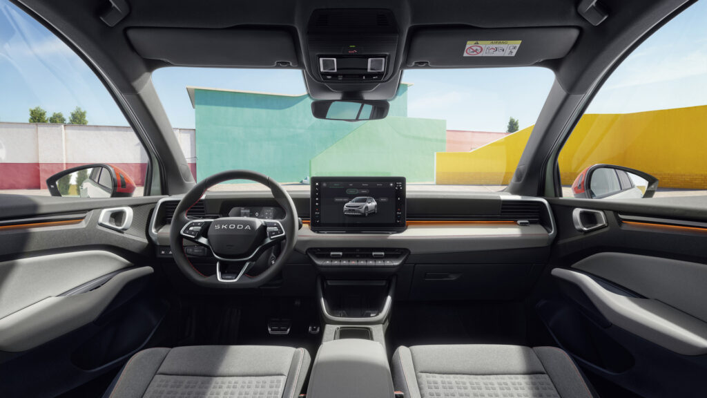 Skoda Epiq First Edition 2026 interjeras-salonas