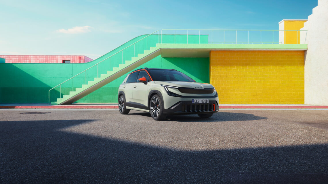 Skoda Epiq First Edition 2026 priekis-sonas