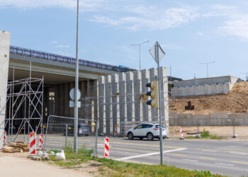 automagistralėje A1 ties Gėluva planuojami eismo ribojimai