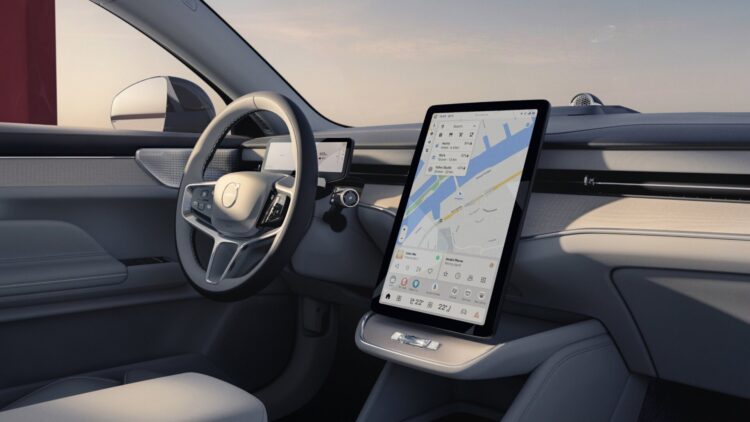 volvo es90 interjeras salonas