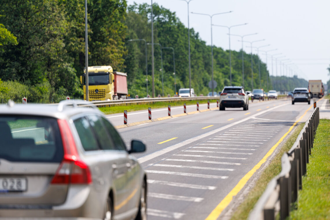 greitkelis autostrada remontuojamas kelio ruozas ribojimai
