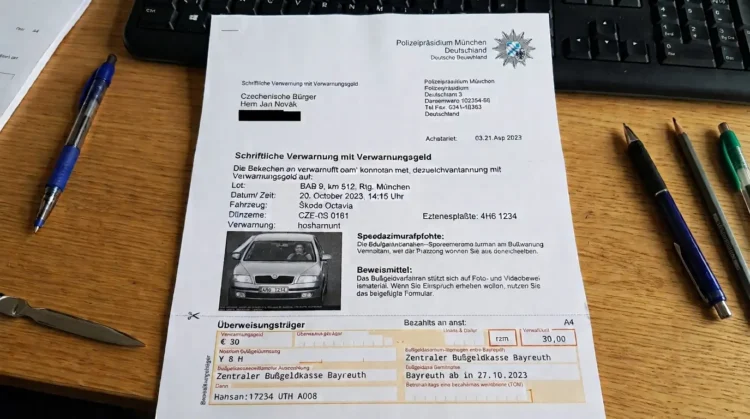 Bauda iš užsienio pašto dėžutėje – kaip atskirti tikrą nuo sukčių 1 suklastota bauda is cekijos sukciai