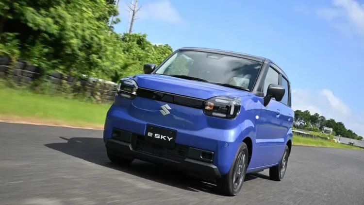 Suzuki pristatė elektromobilį su rekordiniu efektyvumu – Europos vairuotojams kaina bus gerokai aukštesnė 1 2026 Suzuki e Sky