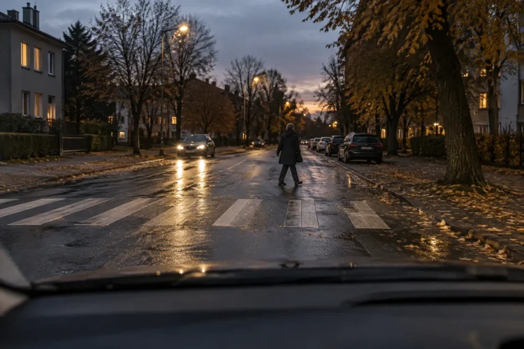 Jei pravažiuosite perėją, kol pėsčiasis dar jūsų juostoje, – galite netekti teisės vairuoti 1 Iliustracija: Jei pravažiuosite perėją, kol pėsčiasis dar jūsų juostoje, – galite netekti teisės vairuoti