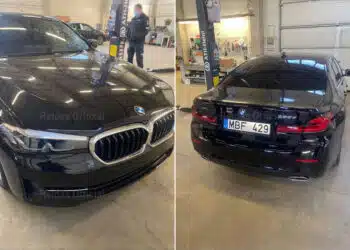 MBF 429 nežymėtas policijos automobilis