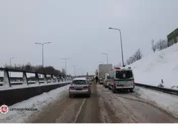 Treciadienio eismo ivykiuose nukentejo 3 pestieji