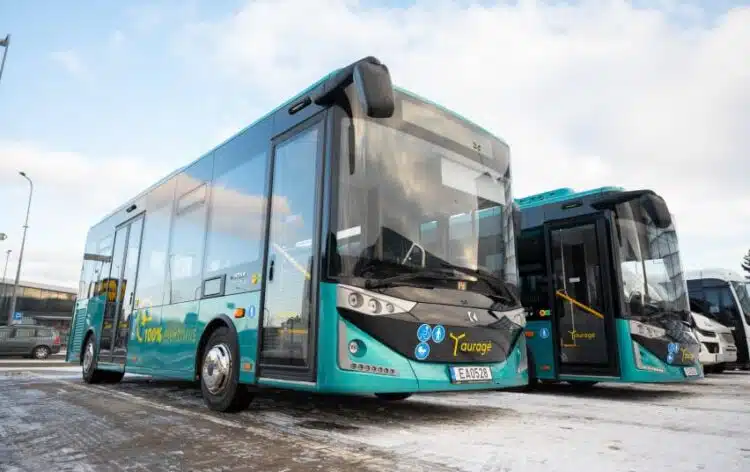 elektriniai autobusai