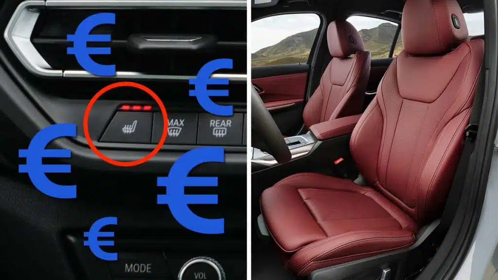 bmw menesinis mokestis uz sildomas sedynes