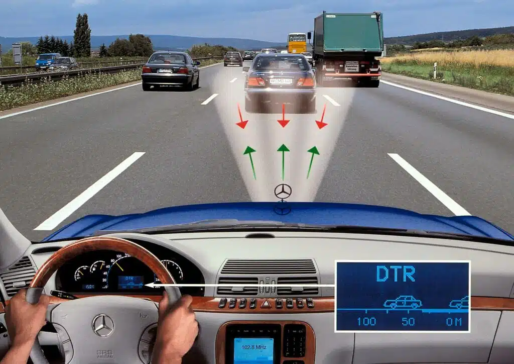 Pagrindines vairuotojo pagalbines sistemos automobilyje