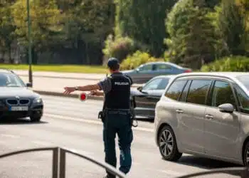 policijos pareigunas stop reidas blaivumo patikra