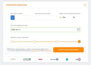 kiek kainuoja kasko draudimas naujam automobiliui