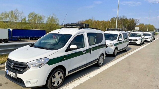 Kaunas stiprina paramą Ukrainai mieste dirbę policijos automobiliai persikėlė į Charkivo gatves